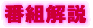 番組解説 
